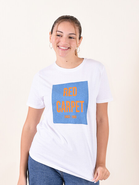 REMERA RED CARPET BLANCO