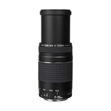 Lente Canon EF 75-300mm f/4-5.6 III Black