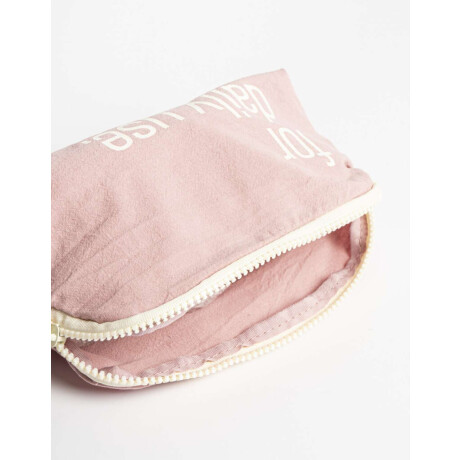 Porta Cosméticos For Daily Use Rosa Claro