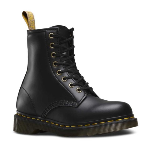 Vegan 1460 - Unisex Black Felix Rub Off