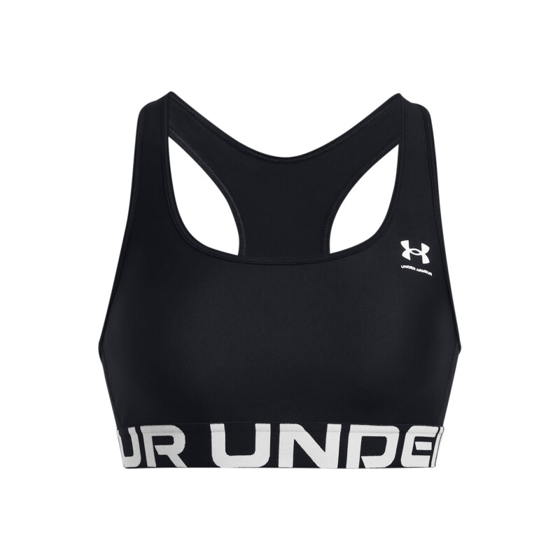 Top Under Armour HG AUTNTCS MID BRNDD de Mujer - 544-001N11 Negro