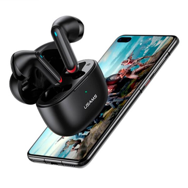 Auriculares Inalambricos Usams Bluetooth Cancelación Ruido Color Variante Negro