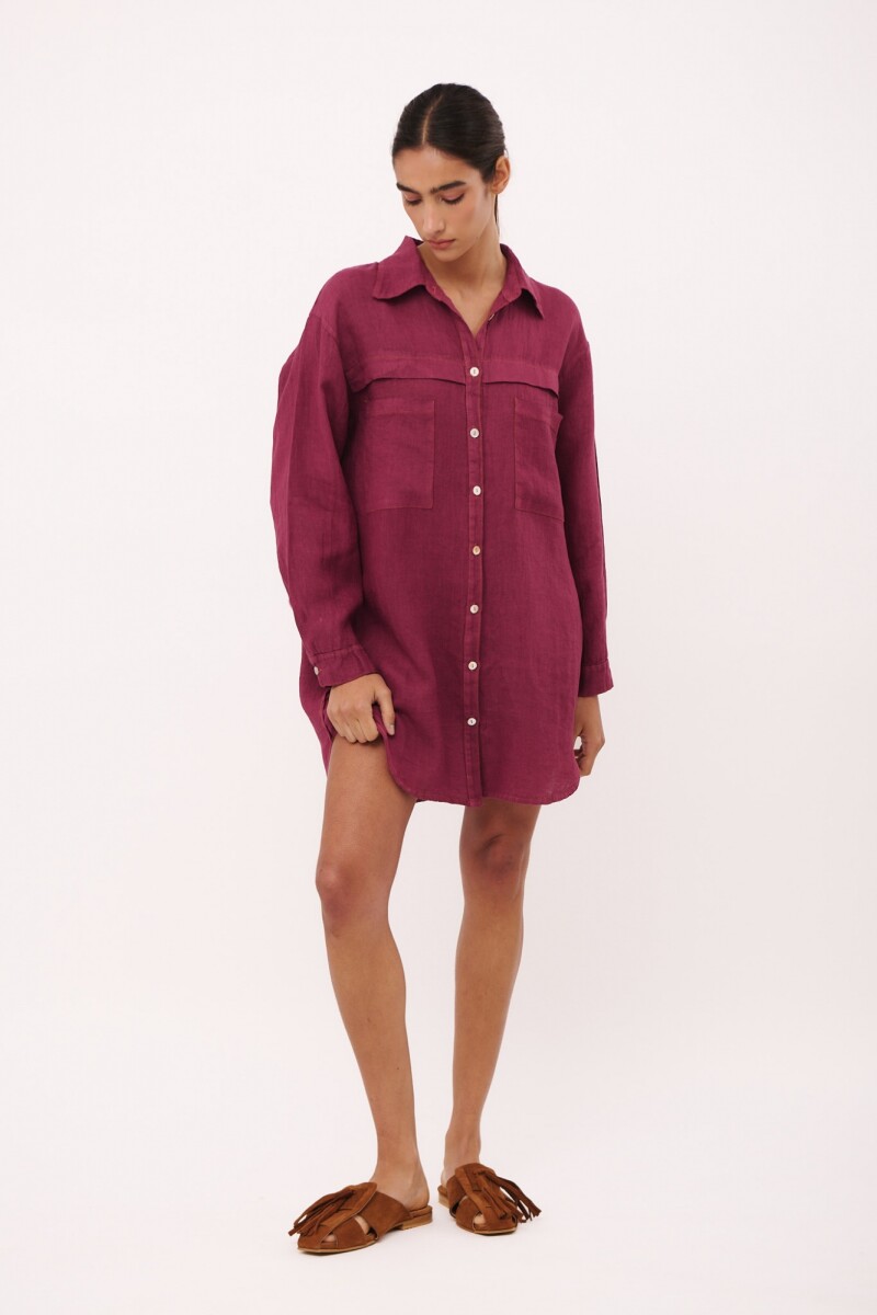 CAMISA MEN MORANGO - Morado 