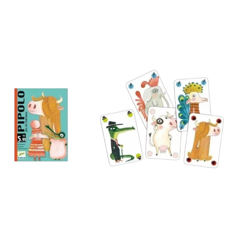 Cartas Pipolo Infantil Djeco Cartas Pipolo Infantil Djeco