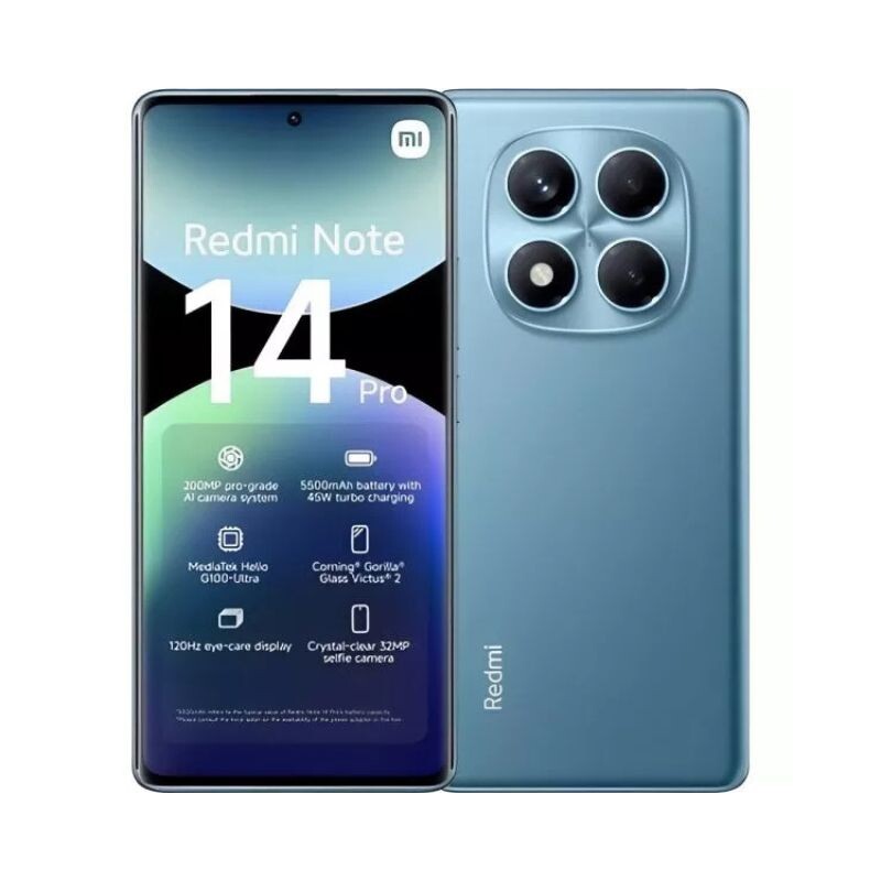 Xiaomi Redmi Note 14 Pro 8gb 256gb Azul Xiaomi Redmi Note 14 Pro 8gb 256gb Azul