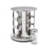 Especiero Giratorio 12 Frascos Vidrio Para Condimentos Cocina Acero Inoxidable Imback Especiero Giratorio 12 Frascos Vidrio Para Condimentos Cocina Acero Inoxidable Imback