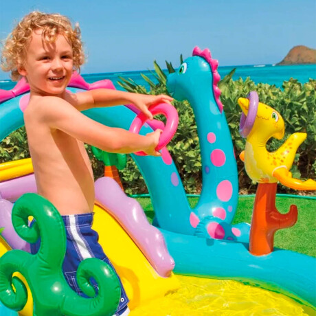 Piscina Intex Inflable Centro De Juegos Dinosaurio Inx057135