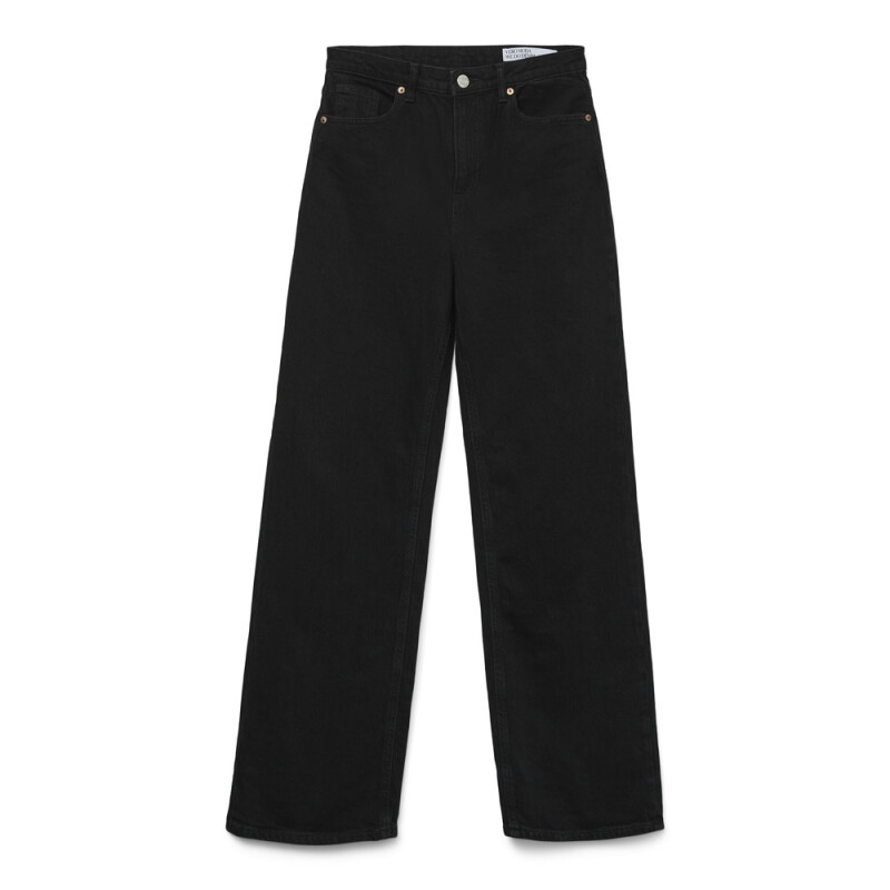 VMTESSA HR WIDE JEANS RA118 GA NOOS BLACK