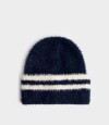 Gorro Peluche Bordado Azul Marino