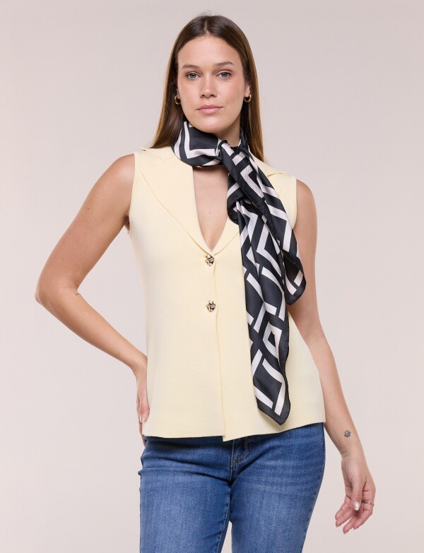 Pashmina NEGRO/BEIGE