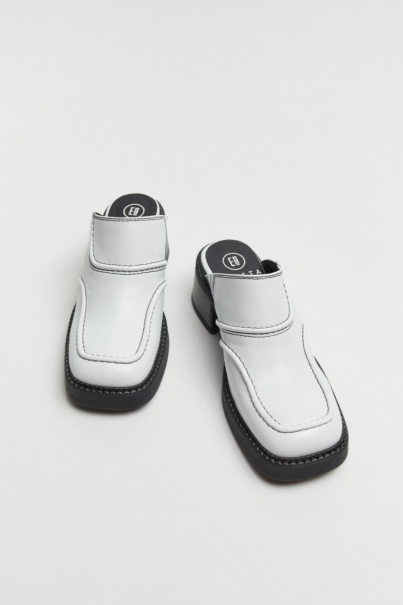 Zueco Miista Rubi White