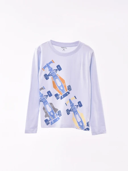 REMERA RAFAEL GRIS MELANGE C