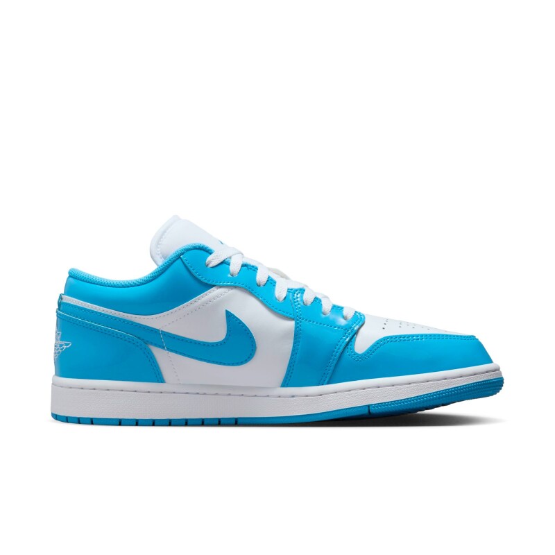 Championes Air Jordan 1 Bajo Se de Hombre Blanco
