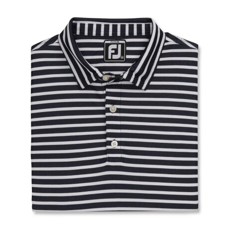 REMERA JUNIOR FOOTJOY Striper Pique Azul Blanco REMERA JUNIOR FOOTJOY Striper Pique Azul Blanco