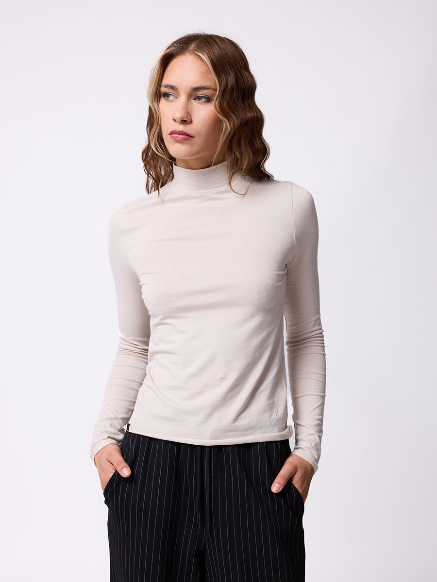 T-SHIRT M/L LOISE DIXIE - Hueso 