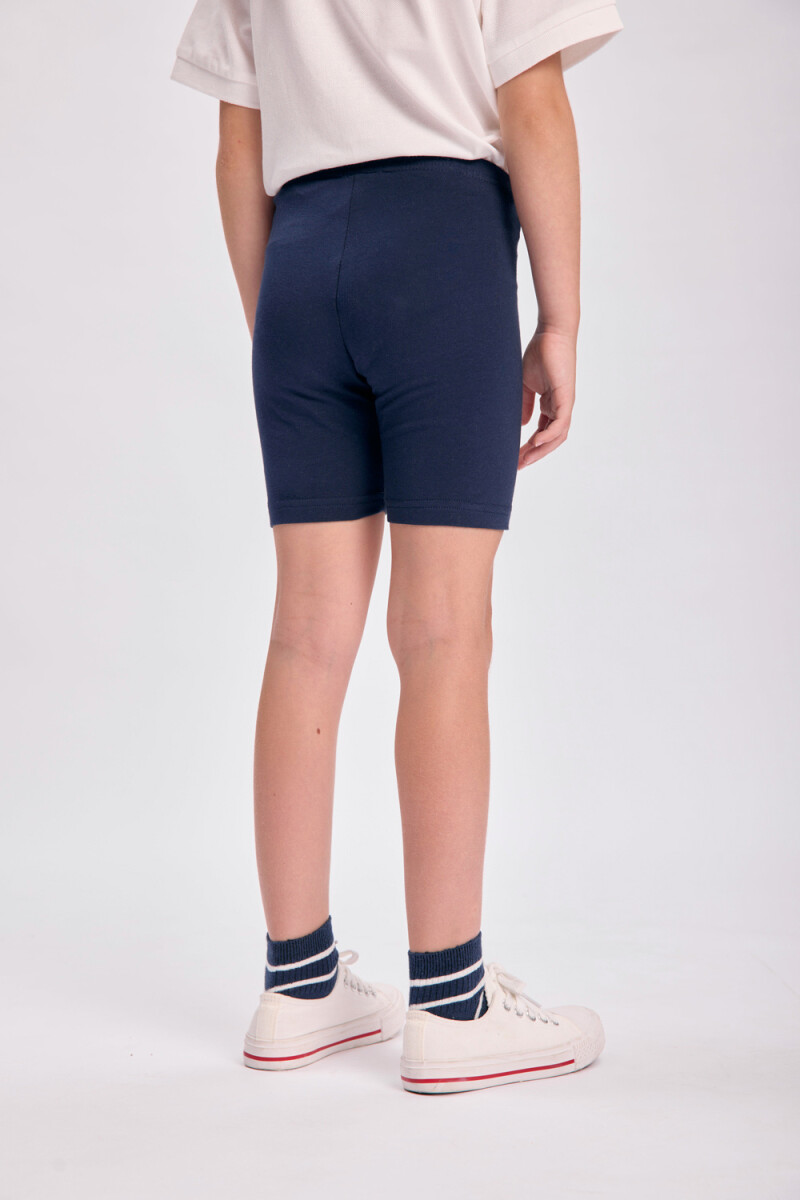 Calza biker Azul Marino
