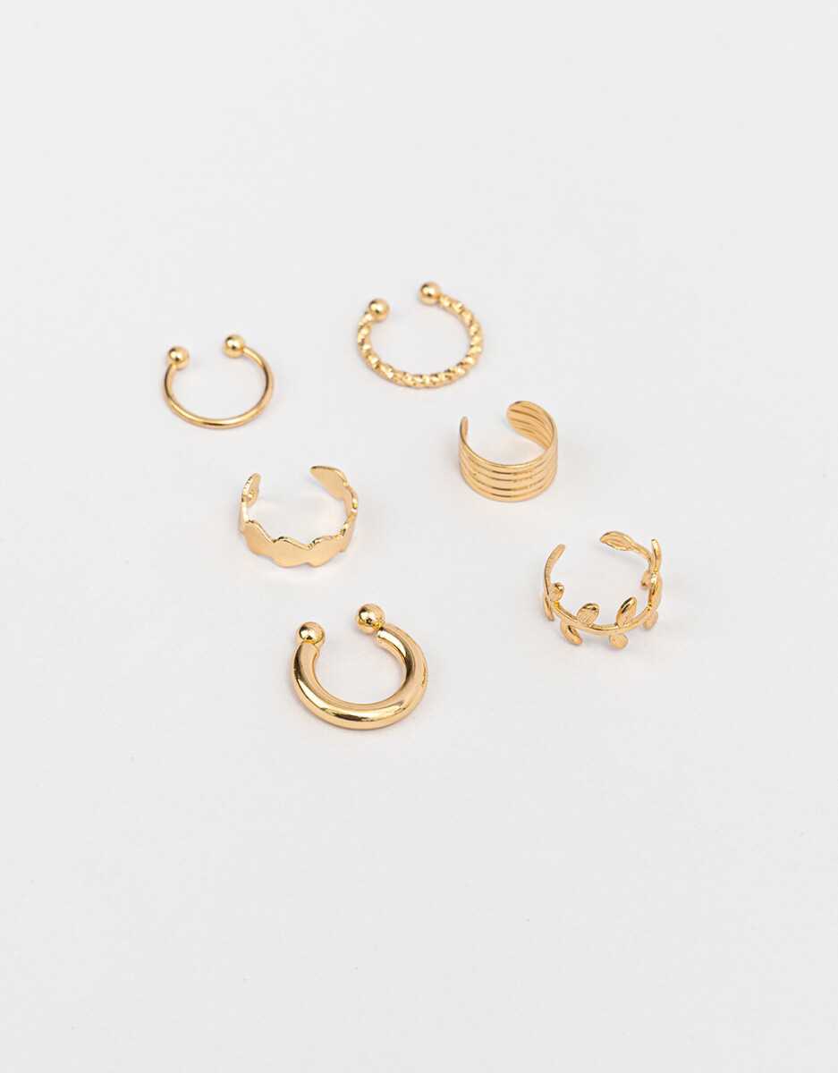 Set De Cuff Metálicos 