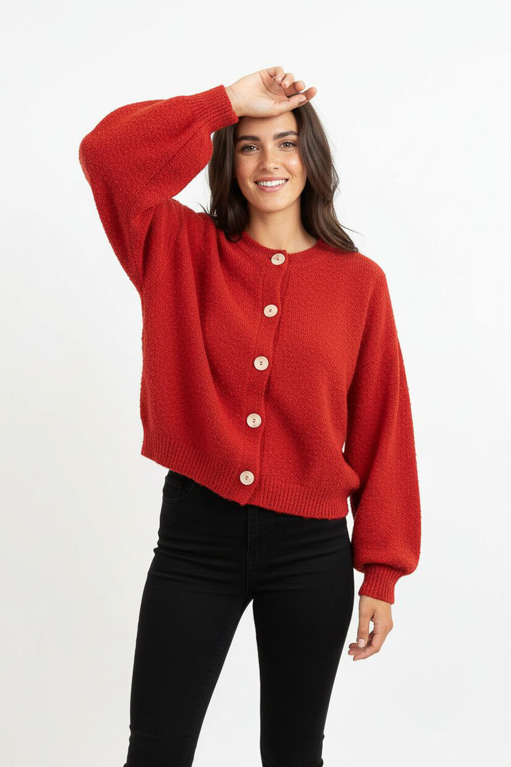 Cardigan Eloirel Rojo