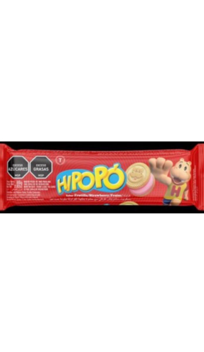 RELLENA HIPOPO. 80g FRUTILLA (UNIDAD) 