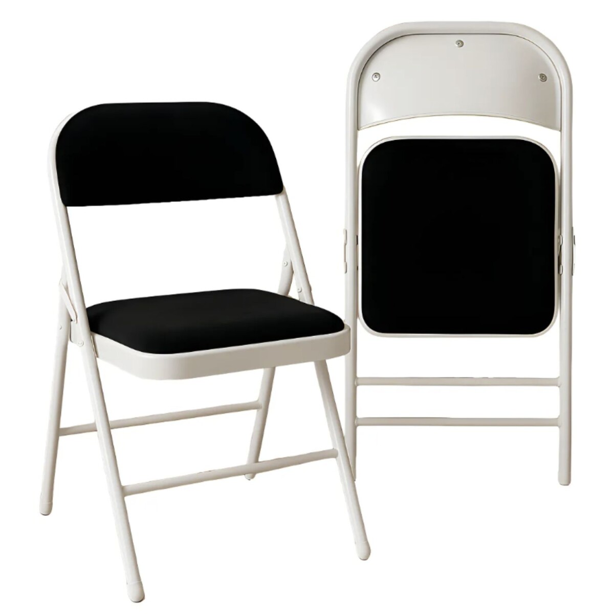 Silla Plegable Acolchonada modelo Nova - Negro 