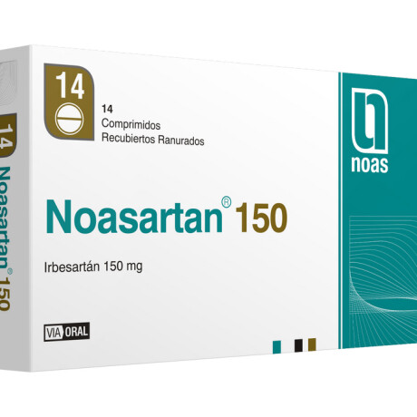 Noasartan 150mg 14 Comprimidos Noasartan 150mg 14 Comprimidos