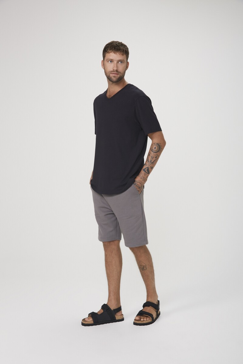 CAMISETA MM MASC - PRETO ESCURO 