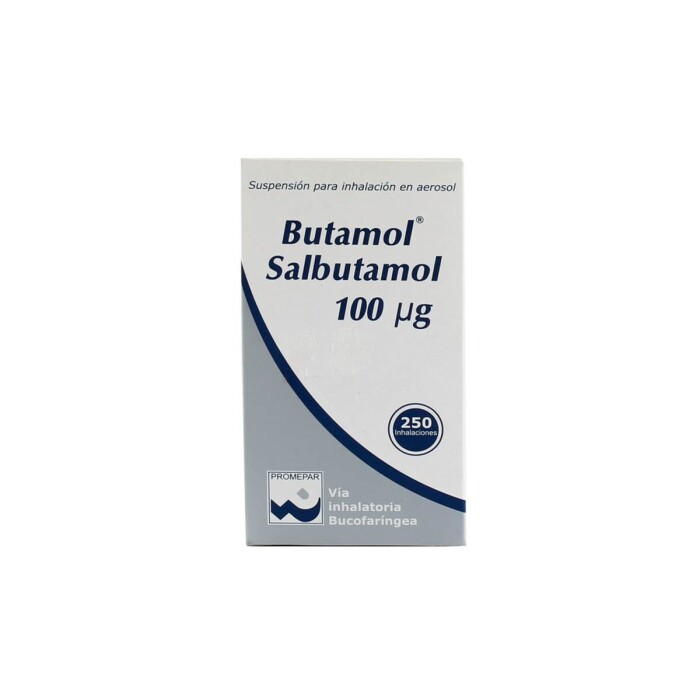 BUTAMOL INHAL. AEROSOL FR. X 250 DOSIS única