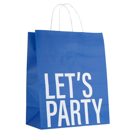 Bolsa de papel para regalo Let´s Party Bolsa de papel para regalo Let´s Party
