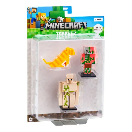 Figura Minecraft x 3 Pack 5