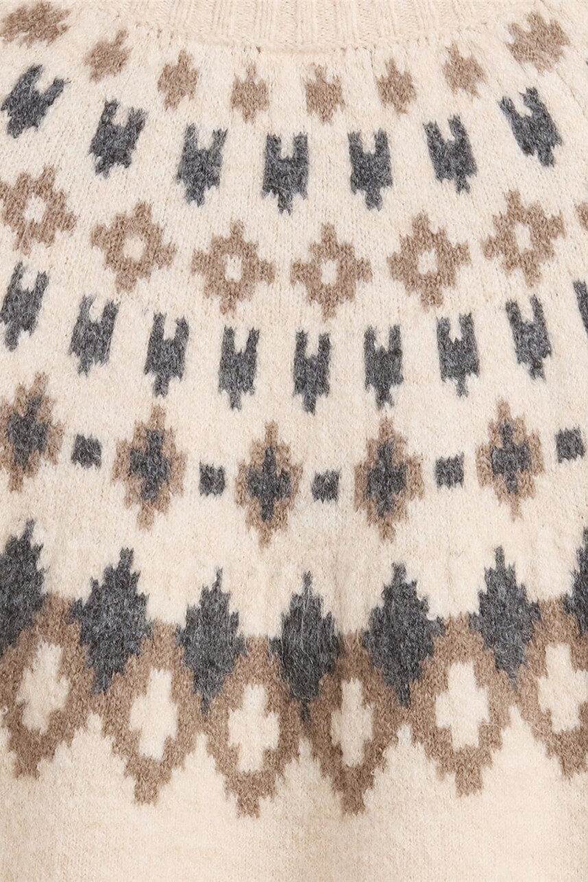 Buzo Polera Fairisle Mujer Hb368