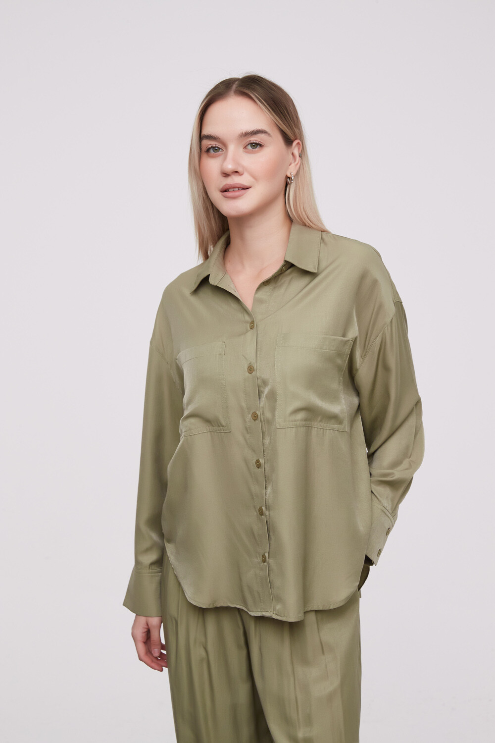 Camisa Kintal Verde Palido