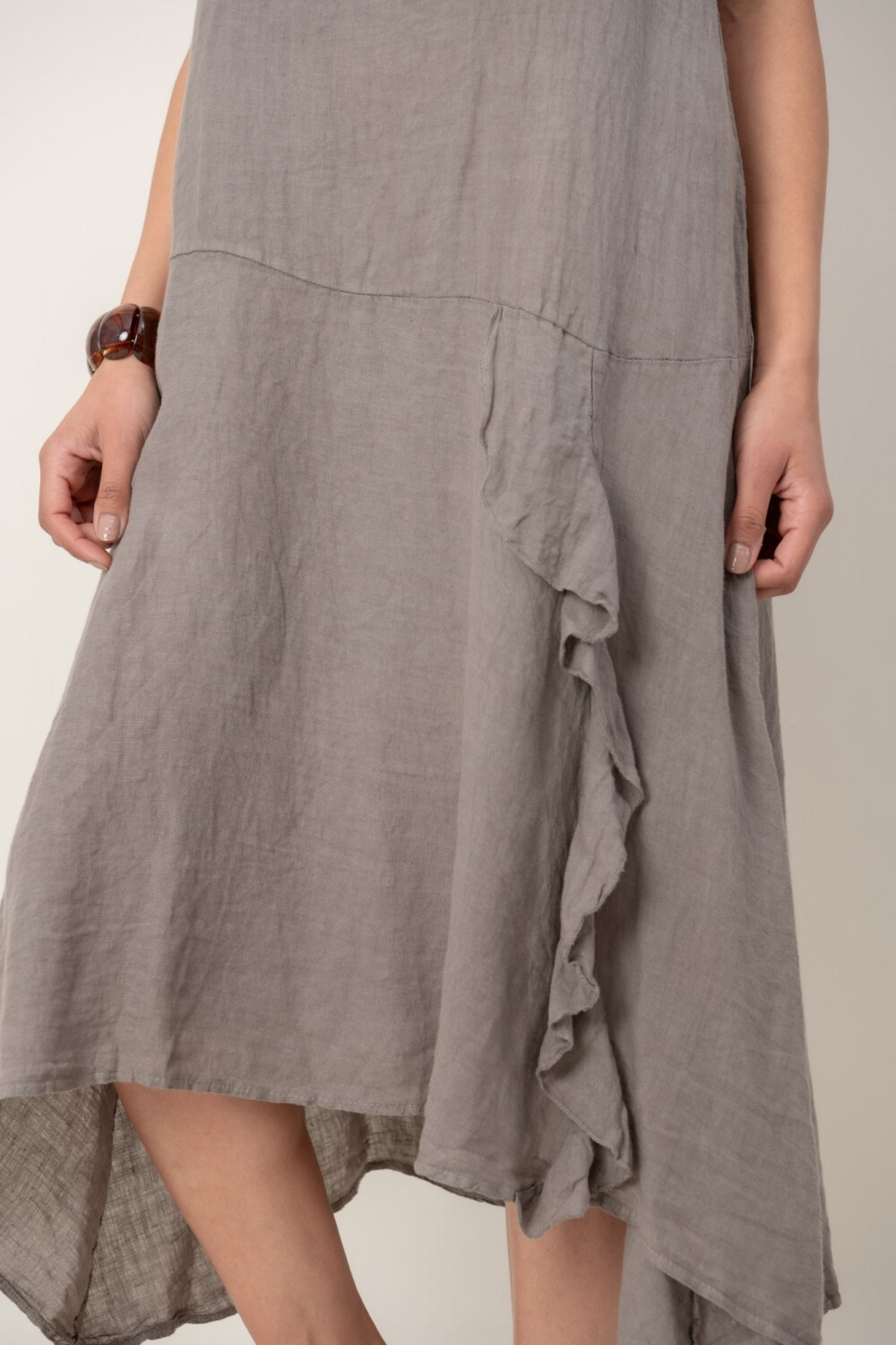 VESTIDO ADAMINA Visón