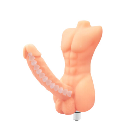 Dildo Vertebrado Grinder con Vibración Dildo Vertebrado Grinder con Vibración