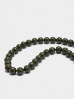 Collar Largo Con Cuentas verde
