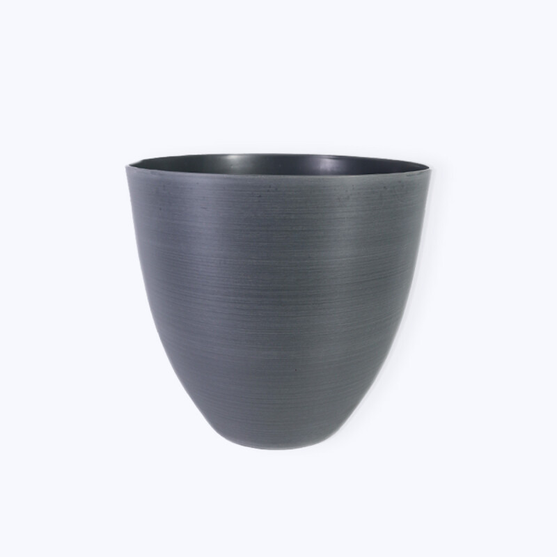 MACETERO PLAST GRIS 42X38CM Unica