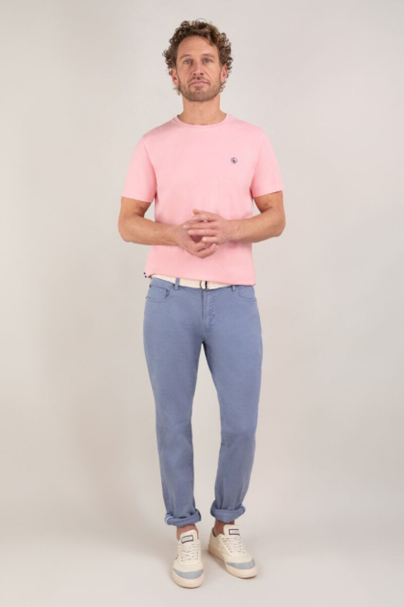 Pantalón 5 Bolsillos Azul