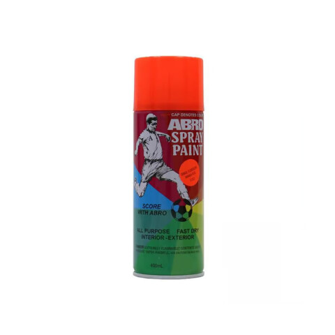 Esmalte color naranja fluo de 400ml ABR441