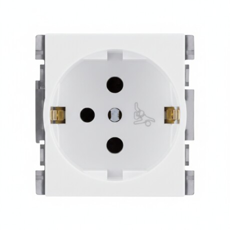 TOMA SCHUKO 16A250V ATENEA Módulo Schuko 2P+T 16A Ateneo Blanco
