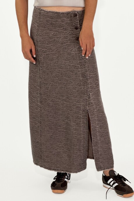 POLLERA PECANA Marron