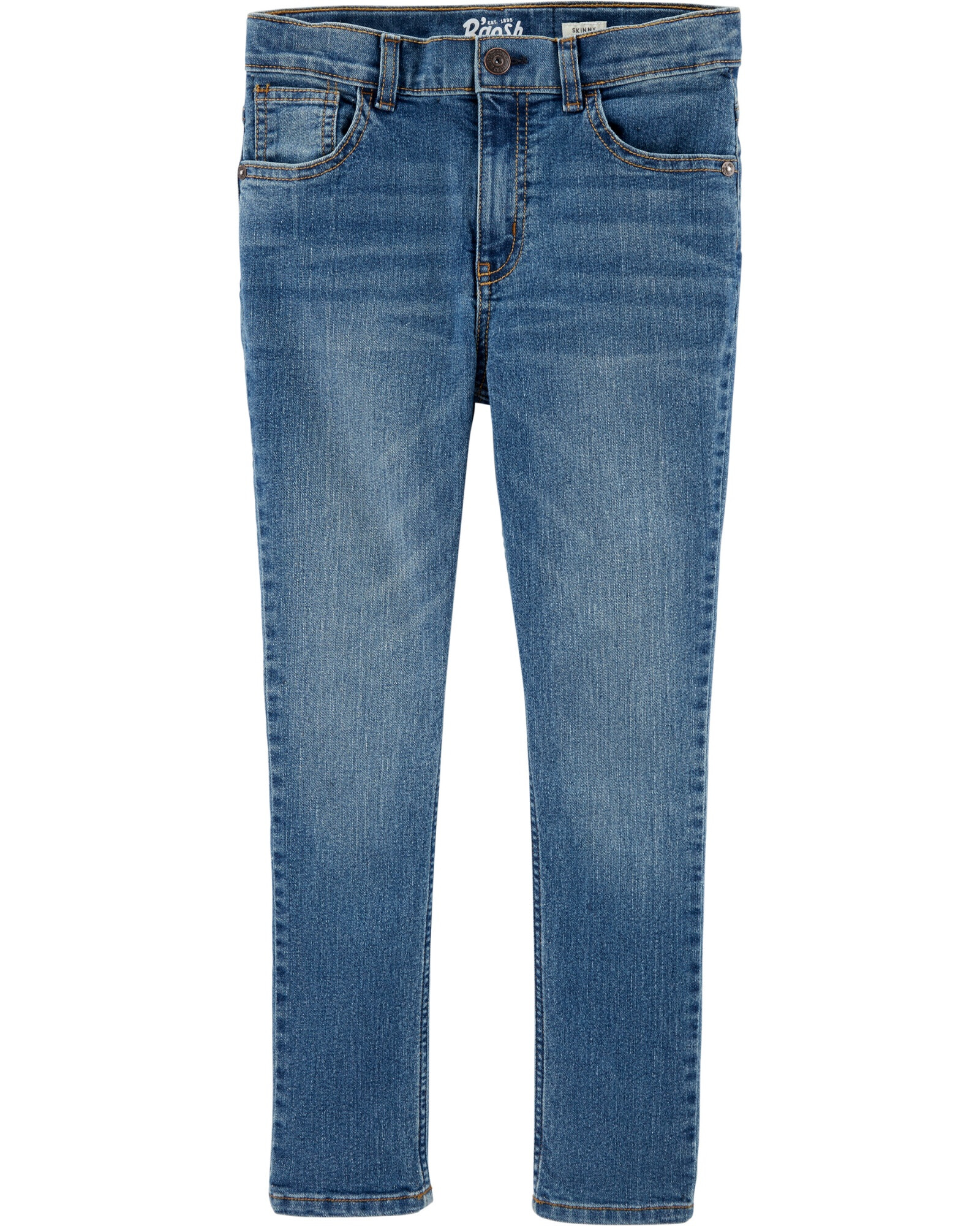 Pantalón de jean clásico. Talles 5-12 Sin color