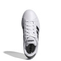 Championes de Niños Adidas Grand Court 3.0 Junior Blanco - Negro