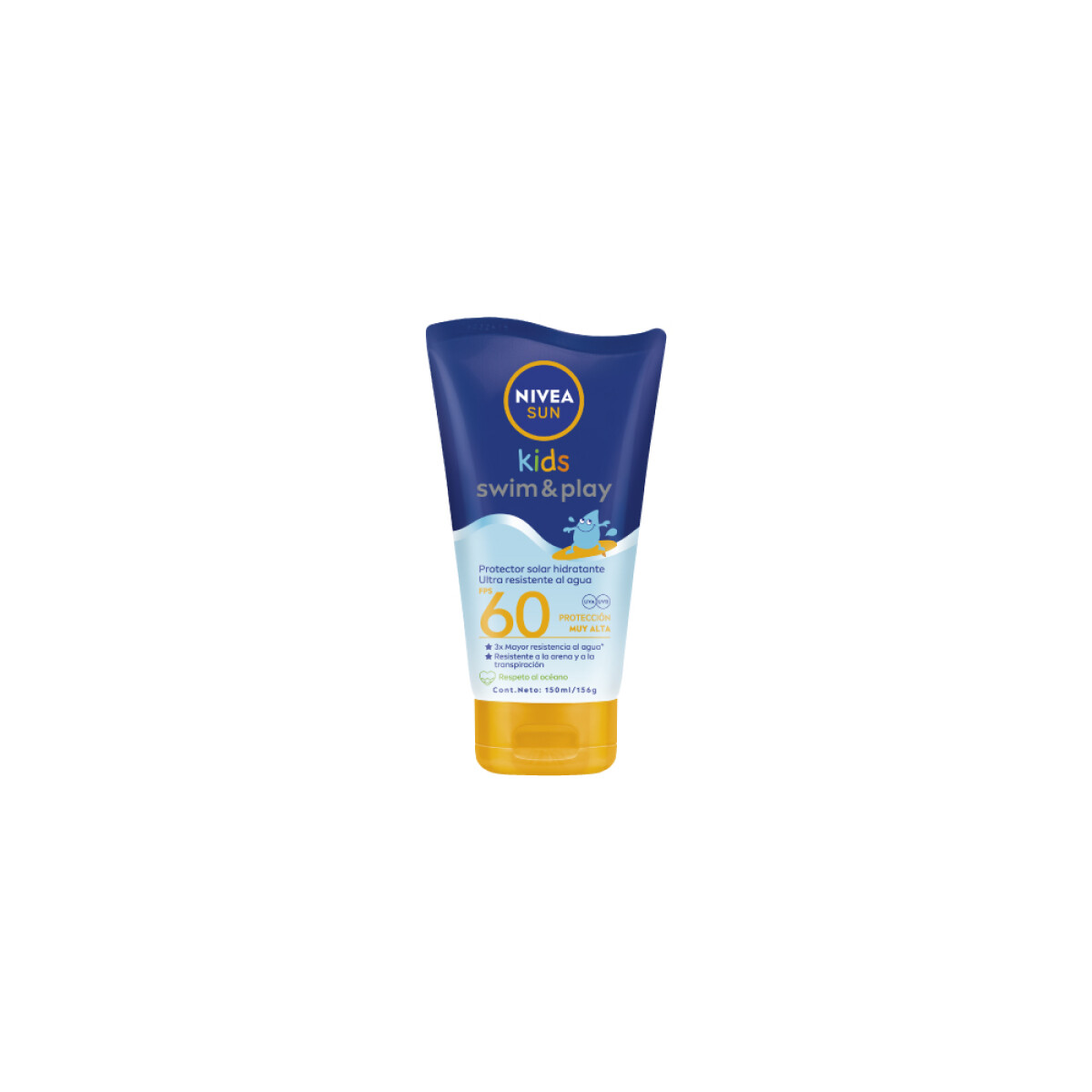 Protector Solar Nivea Sun Kids Swim & Play FPS 60 150ml 