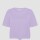Camiseta Duru Crop Pastel Lilac