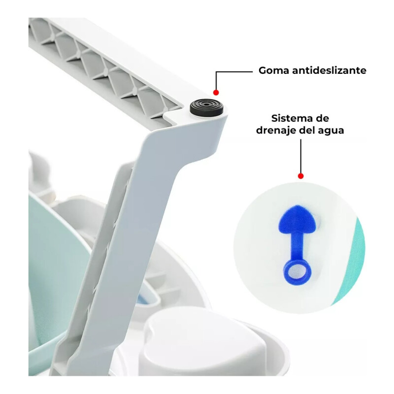 Bañito Para Bebe Plegable Antideslizante Practica Bañera Bañito Para Bebe Plegable Antideslizante Practica Bañera