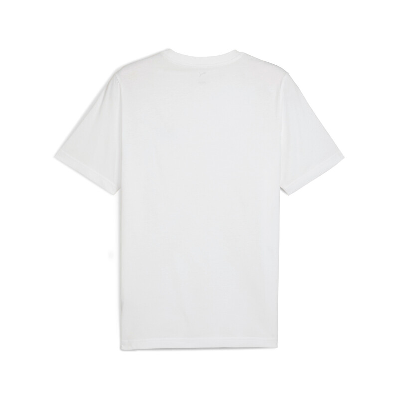 Remera Ess 2 Color Small No. 1 Logo Tee de Hombre Blanco