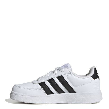 Championes de Niños Adidas Breaknet Lifestyle Court Blanco - Negro