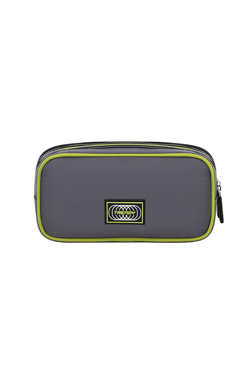 Cartuchera Trendy Gris