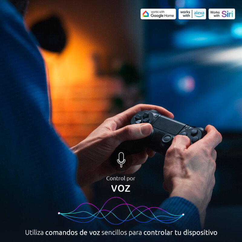 CONTROL REMOTO UNIVERSAL SMART,WIFI, IR/RF COMPATIBLE, CONTROL DE VOZ 001