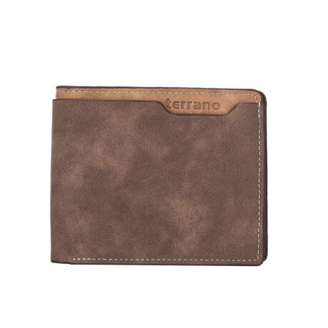 Billetera Terrano Vista Superior MARRON