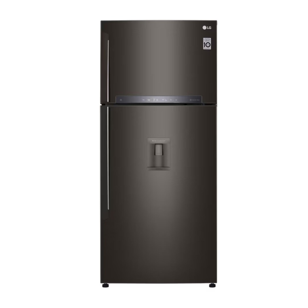 Heladera LG GT51SGD 509L Con Dispenser Negro 